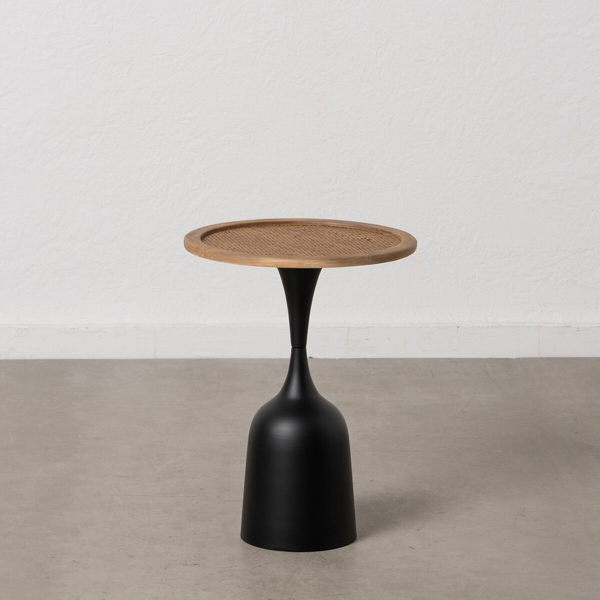 Sofabord Sort Gylden Jern 40 x 40 x 52 cm